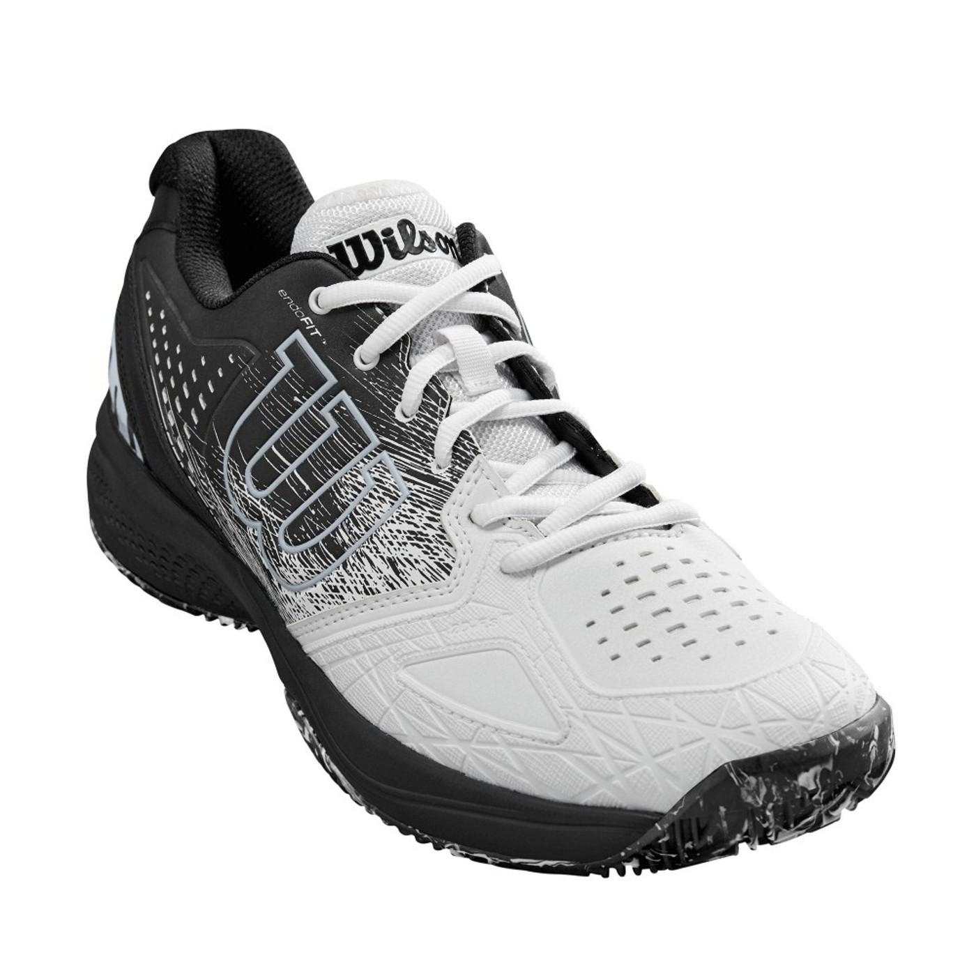 WILSON KAOS Comp 2.0 CC white/black/b - Herren