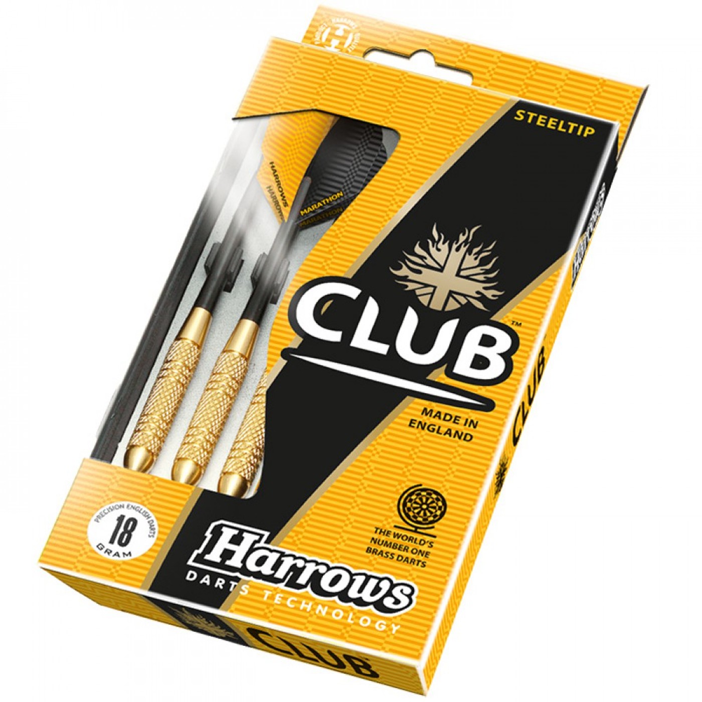 HARROWS Dartpfeile Club Brass