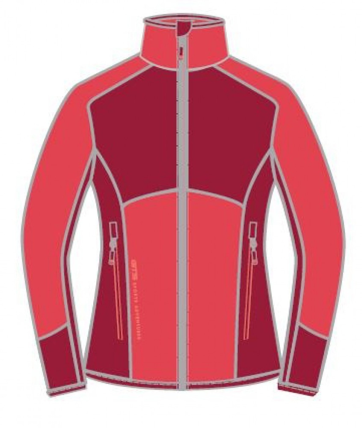 GTS LADY JACKET WAFFLE BICOLOUR - Damen