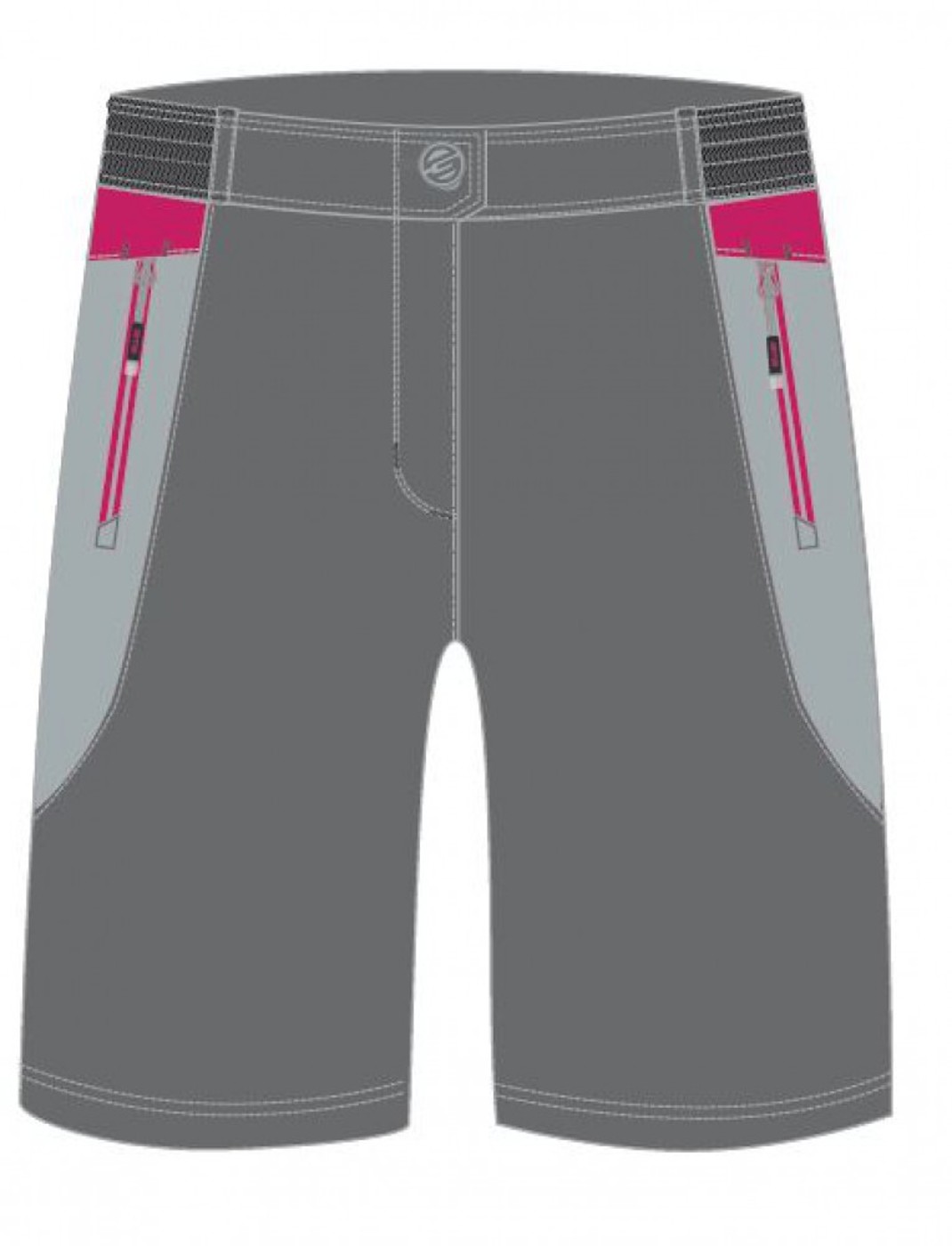 GTS LADY SHORT TRICOLOUR - Damen