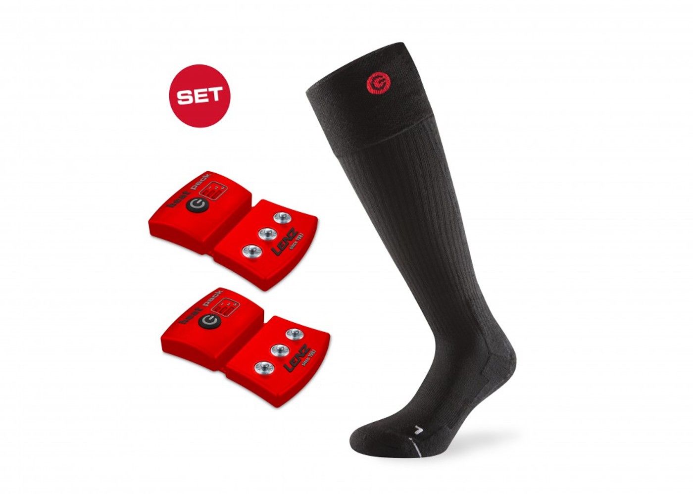 LENZ Heizsocken-Akku-Set