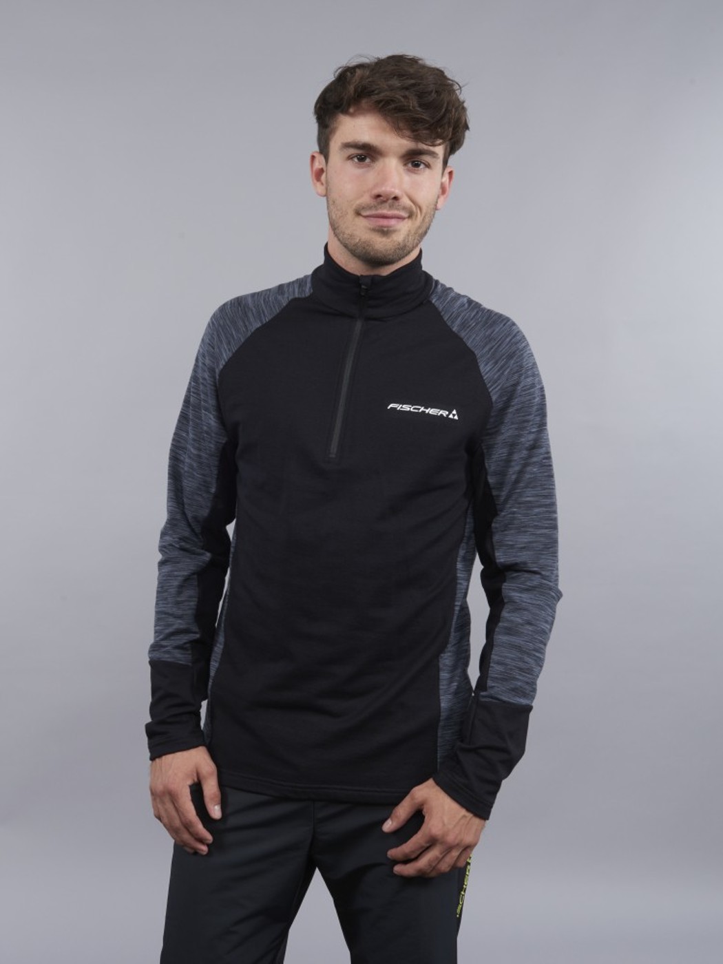 FISCHER SKISHIRT TURTLENECK - SKATE - Herren