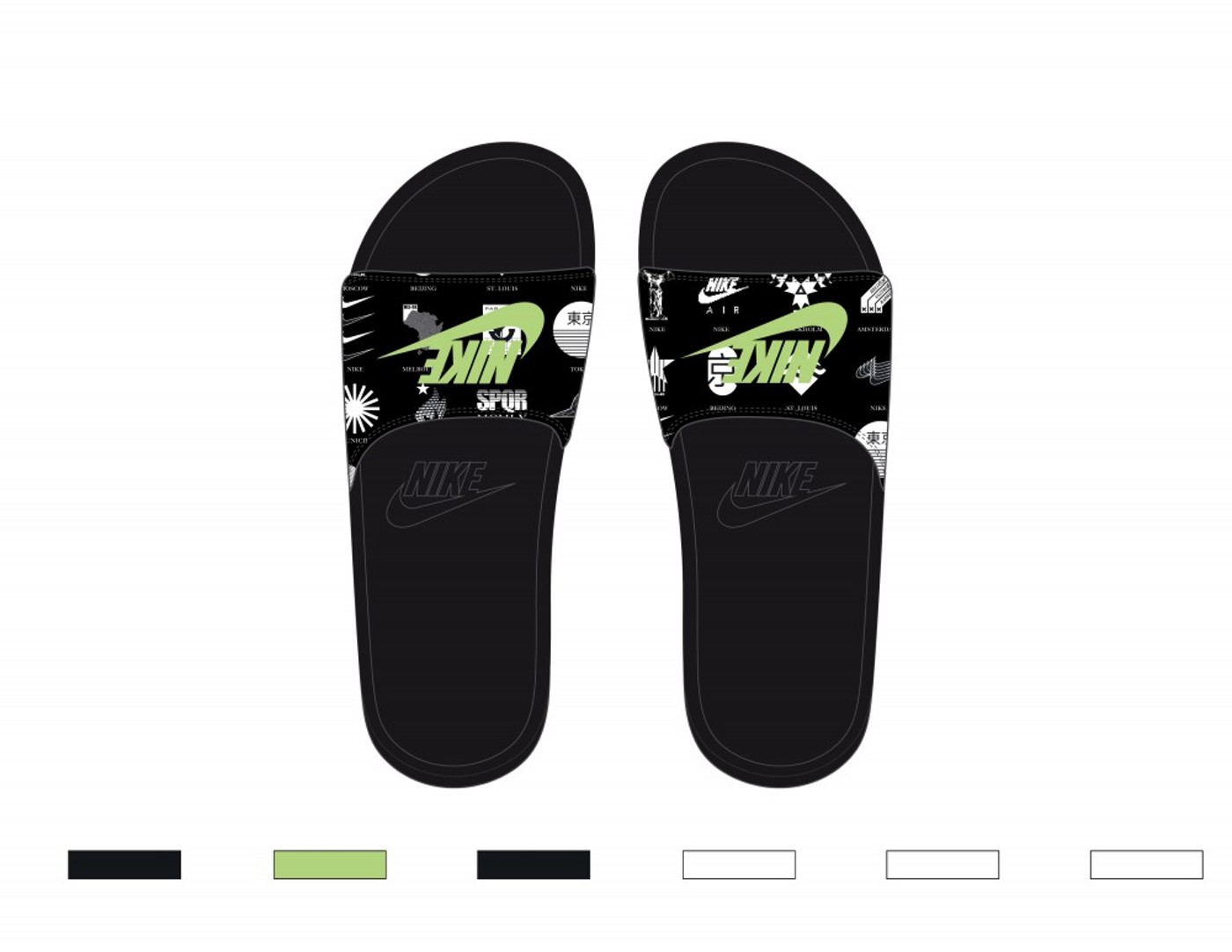 Nike Benassi "Just Do It." Pri - Herren